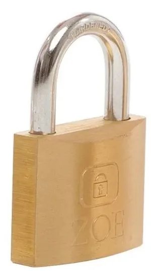 Candado Plano Cuello Estándar Zoe 40 mm